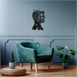 ASIR Wallity Tree Man - 317 Black Decorative Metal Wall Accessory
