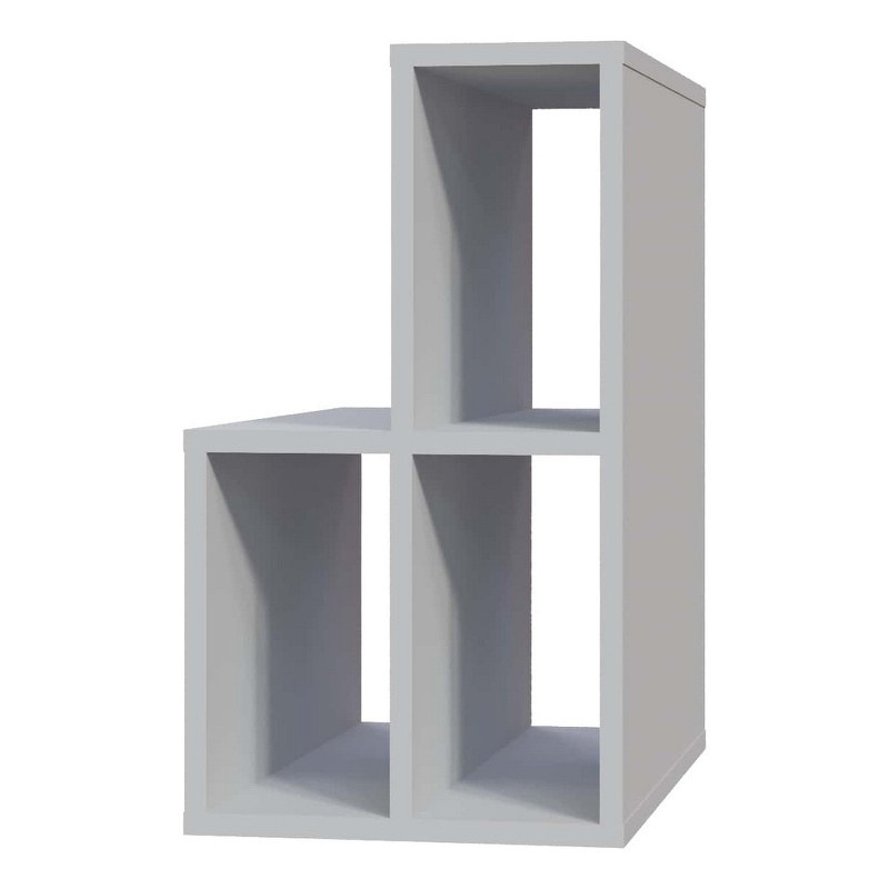 ASIR Hanah Home Lemont - White Side Table