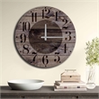 ASIR Wallity 5050MS-038 Multicolor Decorative MDF Clock