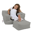 ASIR Atelier Del Sofa Kids Single Seat Pouffe - Fume Garden Bean Bag