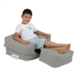 ASIR Atelier Del Sofa Kids Single Seat Pouffe - Fume Garden Bean Bag