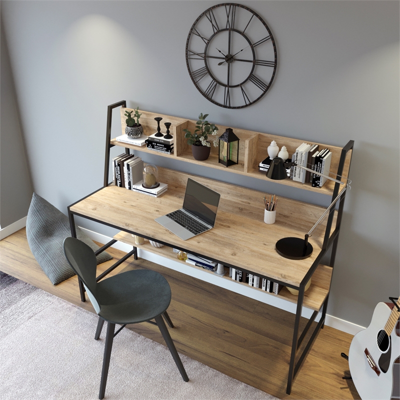 ASIR Hanah Home Demir - L199 Oak Study Desk