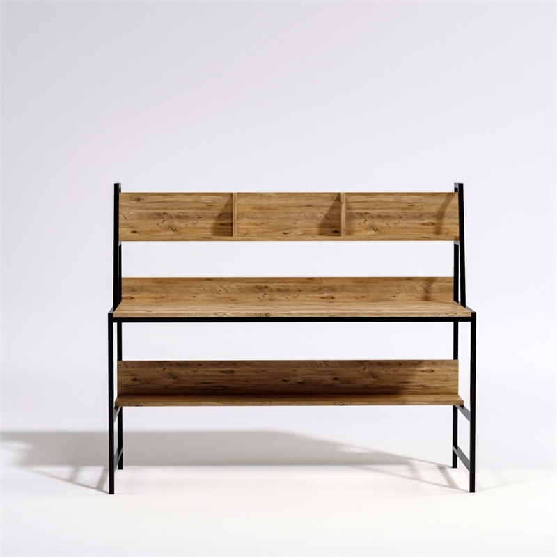 ASIR Hanah Home Demir - L199 Oak Study Desk