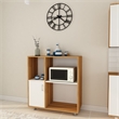 ASIR Hanah Home Nehir - L1194 Oak White Multi Purpose Cabinet