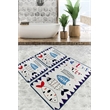 ASIR L'essential Maison Le Poissson Djt Multicolor Bathmat Set