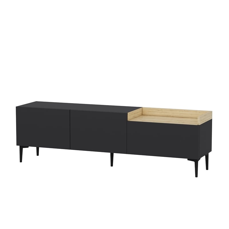 ASIR Hanah Home Mia - Anthracite TV Stand
