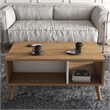 ASIR Hanah Home Exxen - 2074 Oak White Coffee Table