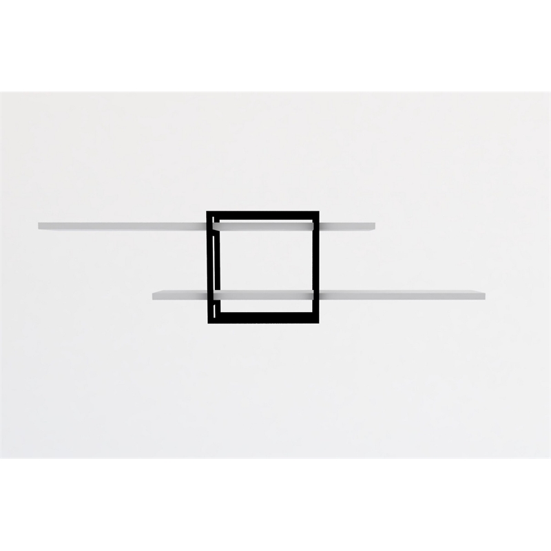 ASIR Hanah Home Mone - White Wall Shelf Engineered Wood