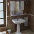 ASIR Hanah Home Tiger - White Bathroom Cabinet