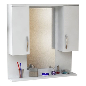 ASIR Hanah Home Tiger - White Bathroom Cabinet