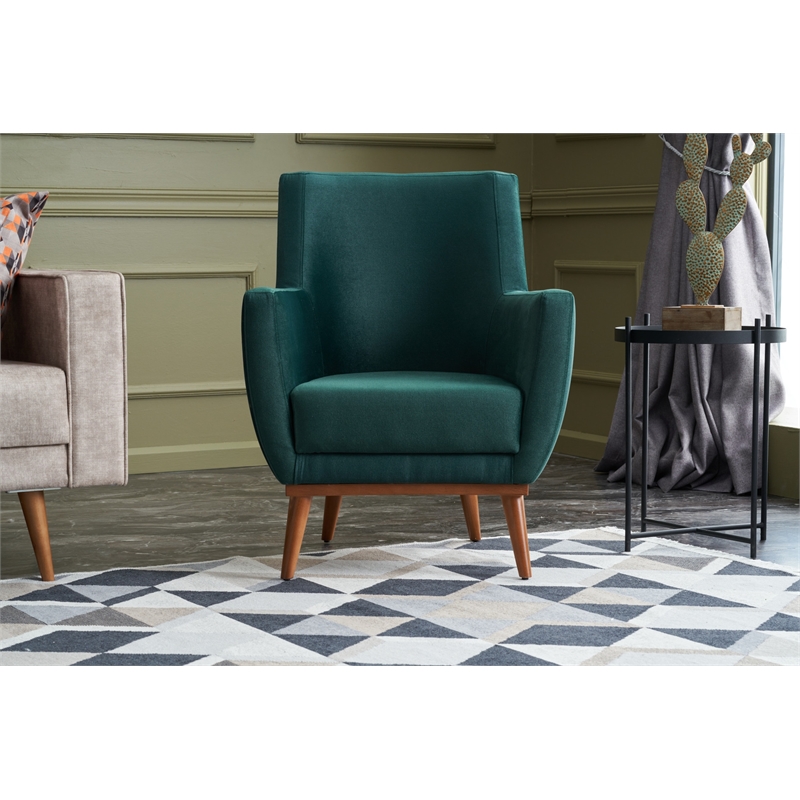 ASIR Atelier Del Sofa Gonca - Green Wing Chair