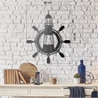 ASIR Wallity Light House Black Decorative Metal Wall Accessory