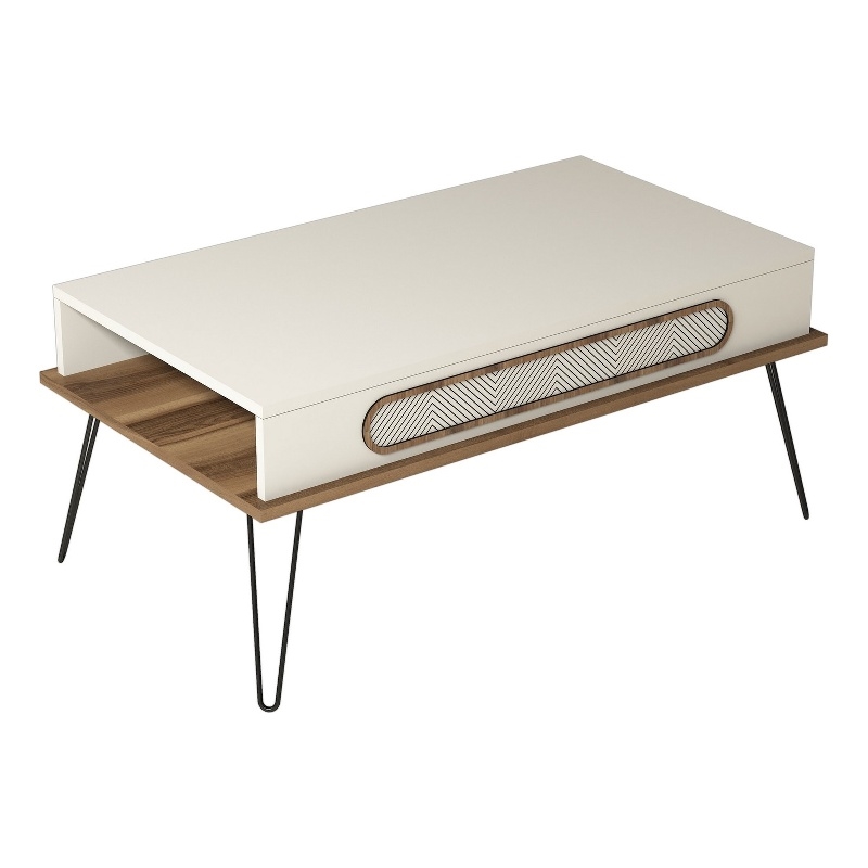 ASIR Hanah Home Ekol - Cream Coffee Table