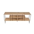 ASIR Hanah Home Eze - Oak TV Stand Engineered Wood