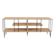 ASIR Hanah Home Eze - Oak TV Stand Engineered Wood