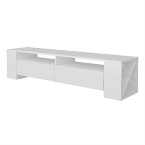 ASIR Hanah Home Sosruko - White TV Stand