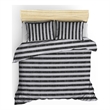 ASIR L'essential Maison Hook - Black White Double Quilt Cover Set