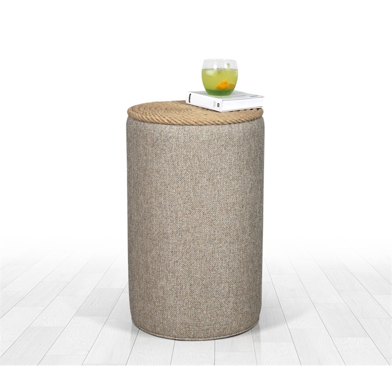 ASIR Atelier Del Sofa Filika - Beige Pouffe