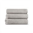 ASIR L'essential Maison Chevron - Light Grey Light Grey Wash Towel