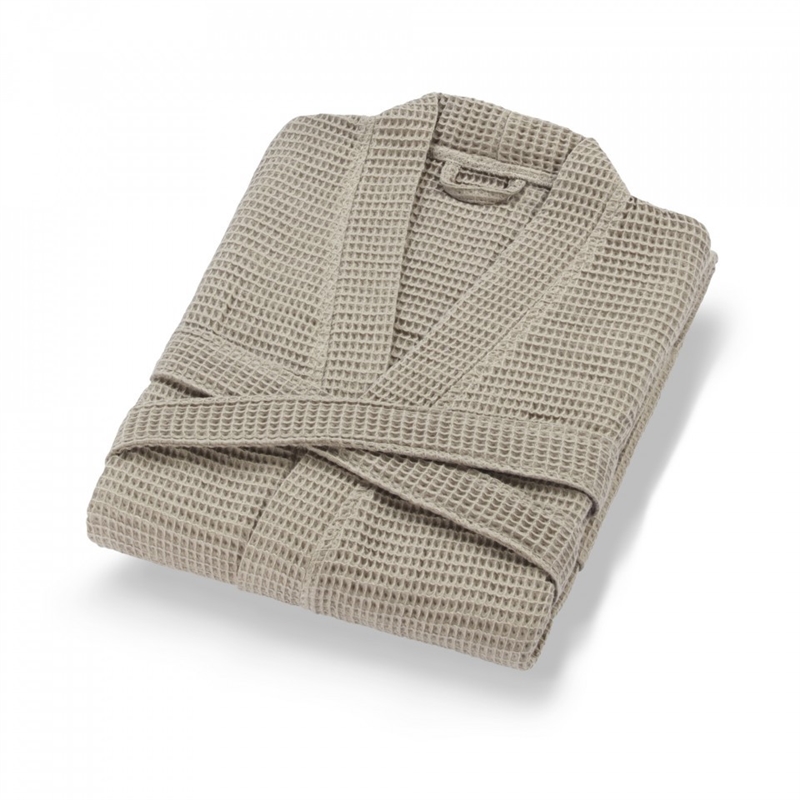 ASIR L'essential Maison Mia Waffle - Warm Grey Warm Grey Bathrobe