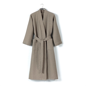 ASIR L'essential Maison Mia Waffle - Warm Grey Warm Grey Bathrobe