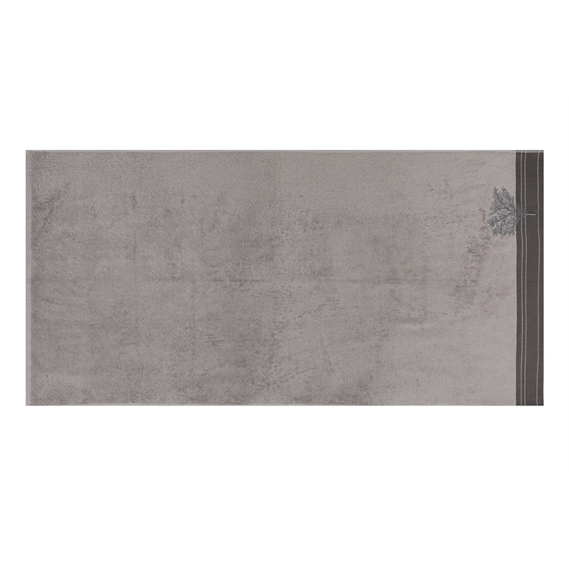 ASIR L'essential Maison Infinity - Grey Dark Grey Bath Towel Set