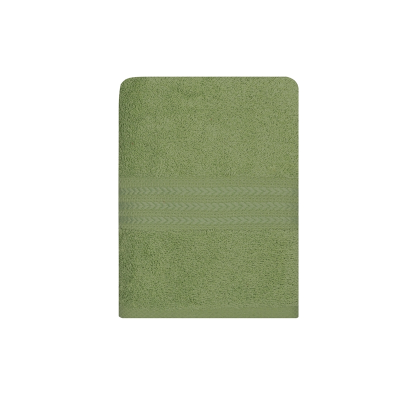 ASIR L'essential Maison Rainbow - Green Hand Towel