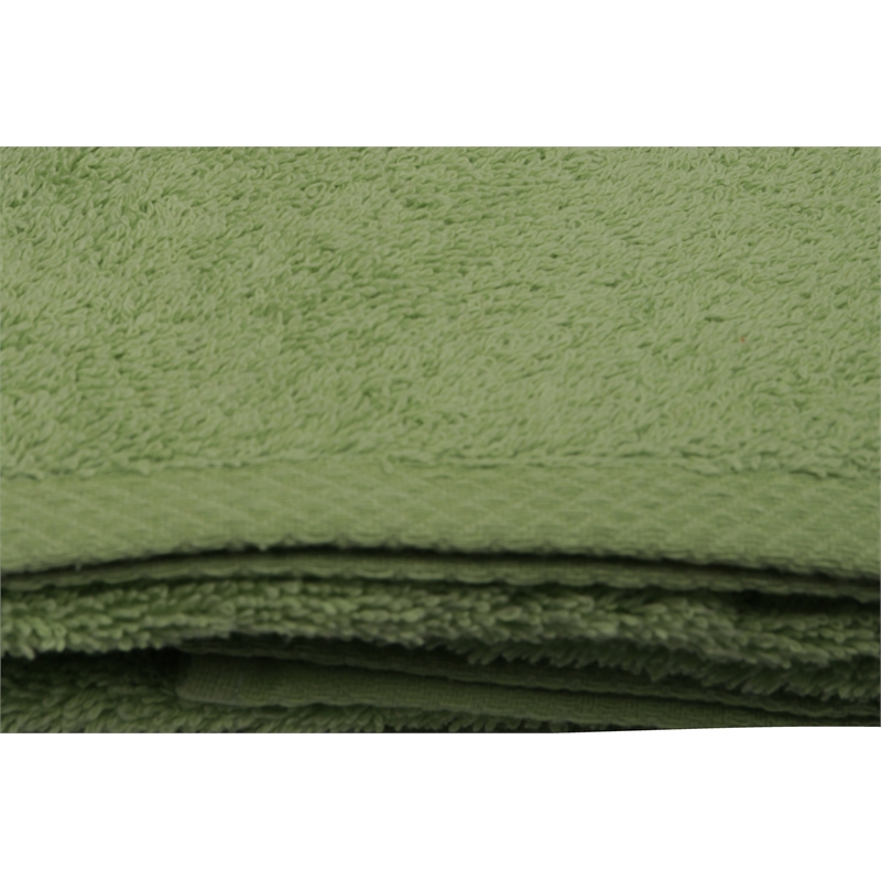 ASIR L'essential Maison Rainbow - Green Hand Towel
