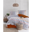 ASIR L'essential Maison Arrow Orange Ranforce King Quilt Cover Set