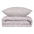 ASIR L'essential Maison Ornament - White Ranforce Single Quilt Cover Set