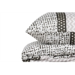 ASIR L'essential Maison Calista Green White Super King Quilt Cover Set