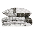 ASIR L'essential Maison Calista Green White Super King Quilt Cover Set