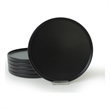 ASIR Hermia ST038006F956MAS3T00 Matte Black Service Plate Set
