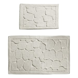 ASIR L'essential Maison Parma - Ecru Multicolor Bathmat Set