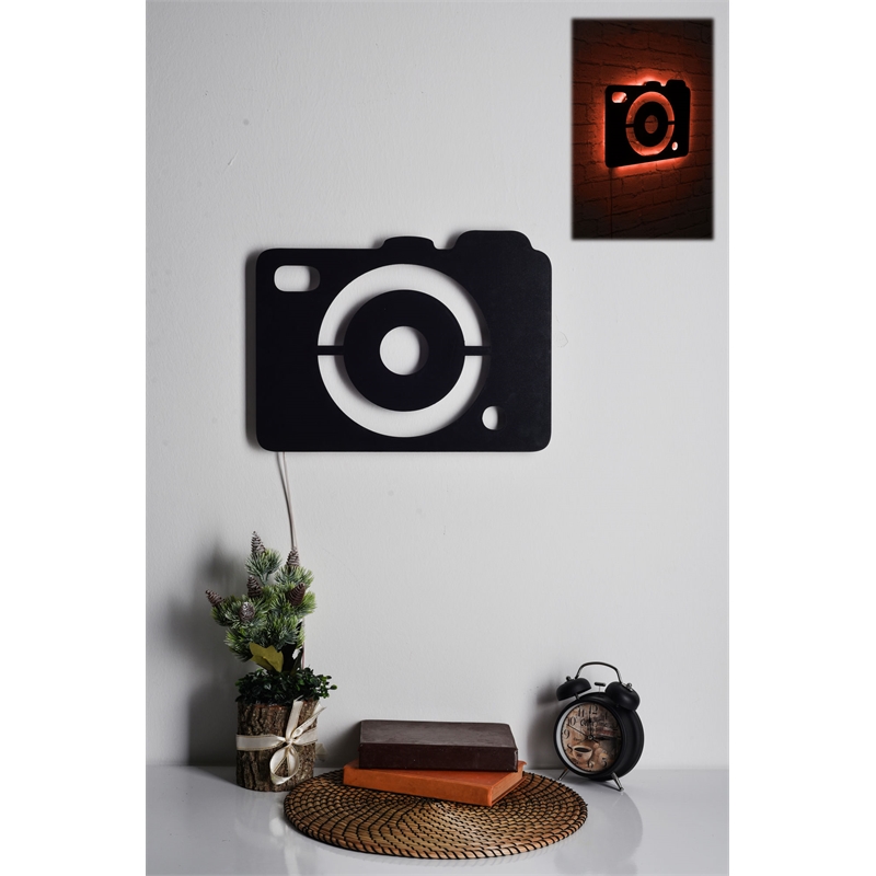 ASIR Wallity Camera - Red Decorative Led Lighting