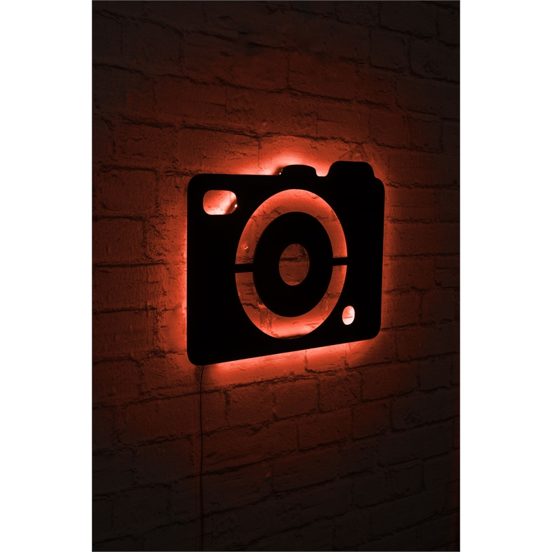 ASIR Wallity Camera - Red Decorative Led Lighting