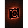 ASIR Wallity Camera - Red Decorative Led Lighting