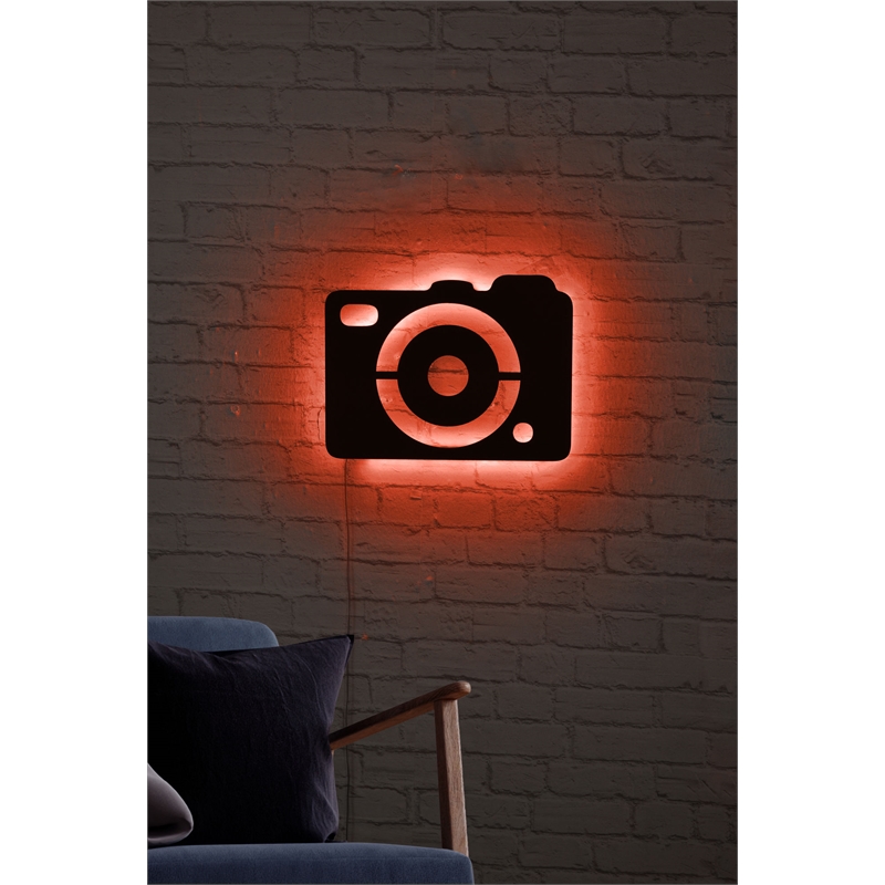ASIR Wallity Camera - Red Decorative Led Lighting