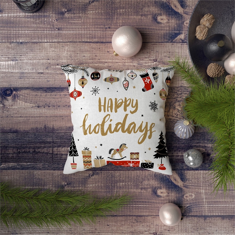 ASIR Aberto Design NYXMAS145 Multicolor Cushion