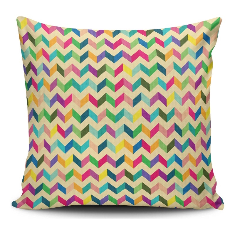ASIR Aberto Design NKLF-158 Multicolor Cushion Cover
