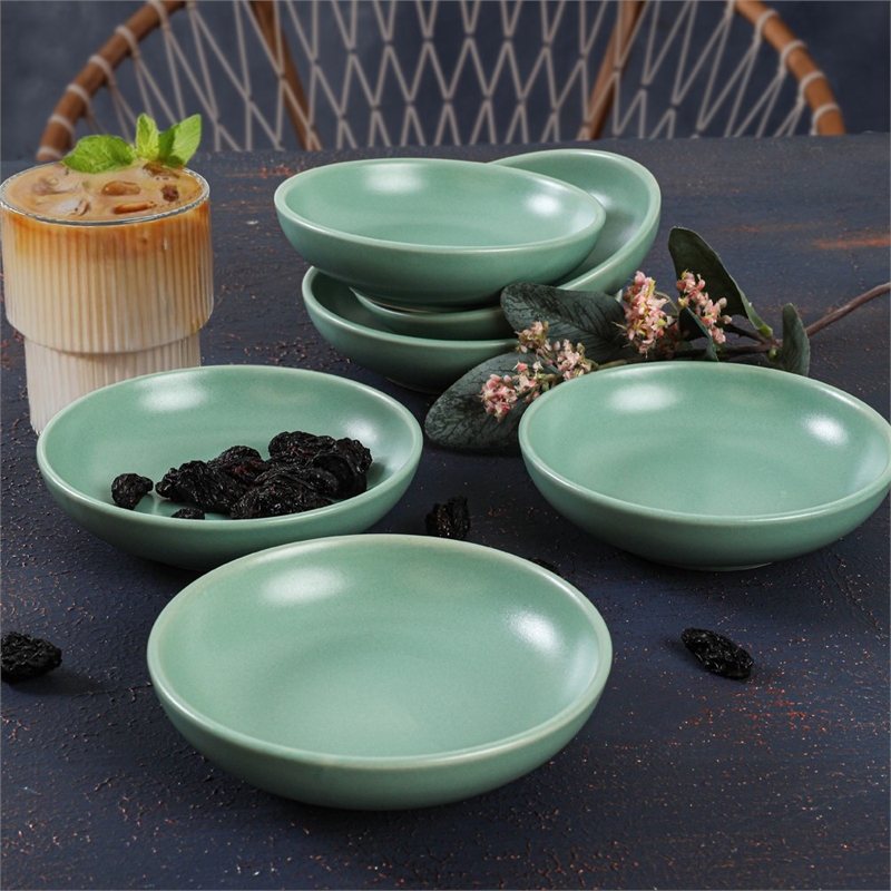 ASIR Hermia Green Ceramic Sauce Bowl Set