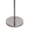 Crystal Elegance Metal Floor Lamp Polished Nickel & Clear Crystal