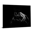 Black Panther Frameless Multi-Color Tempered Glass Wall Art - 60