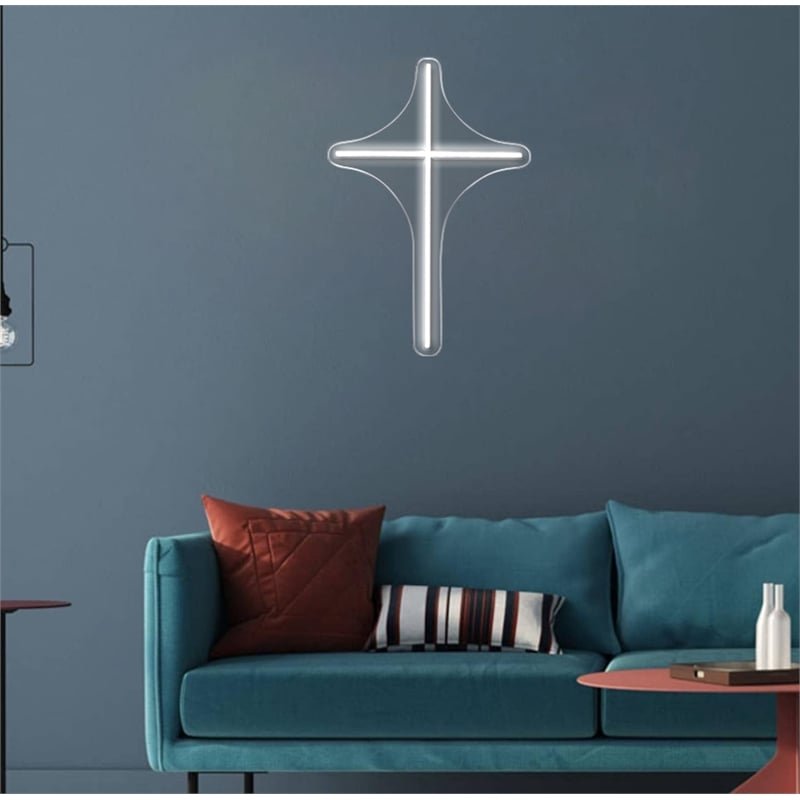 Cross Neon Sign - 19