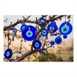 Evil Eye Protection Frameless Tempered Glass Wall Art - Multicolor