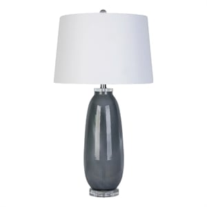 Crystal Breeze - 30&quot x 16&quot - Grey Cloud - Living Room Lighting
