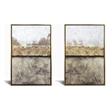 Opulent Earth Abstract Duo Canvas Wall Art - 32
