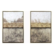 Opulent Earth Abstract Duo Canvas Wall Art - 32