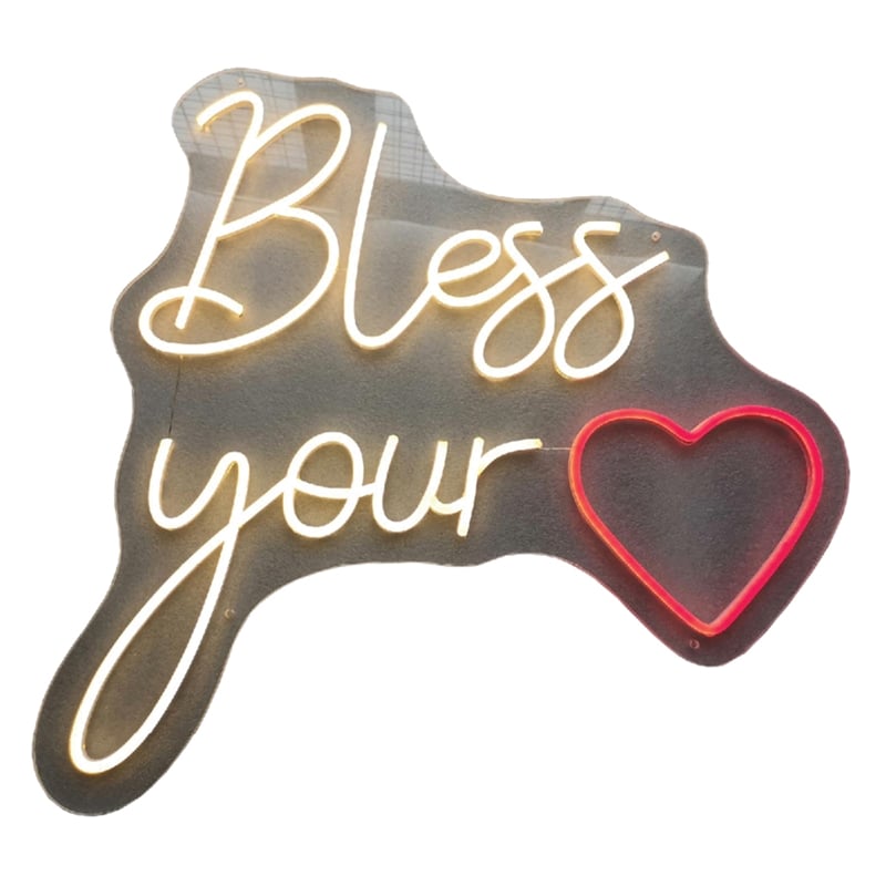 Bless Your Heart Neon Sign - 23