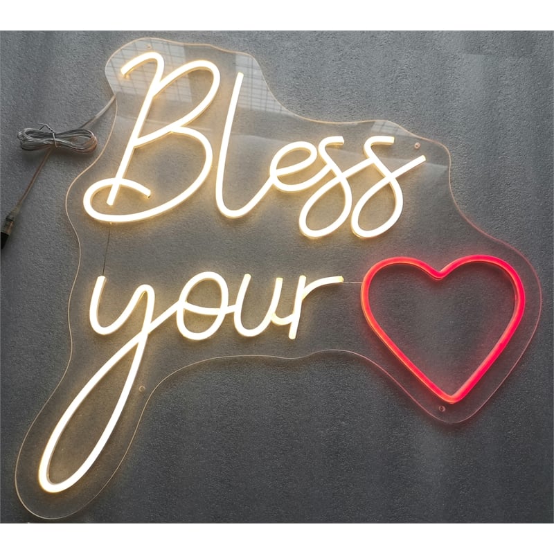 Bless Your Heart Neon Sign - 23